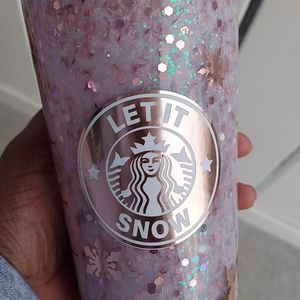 Starbucks Snow Globe Tumbler
